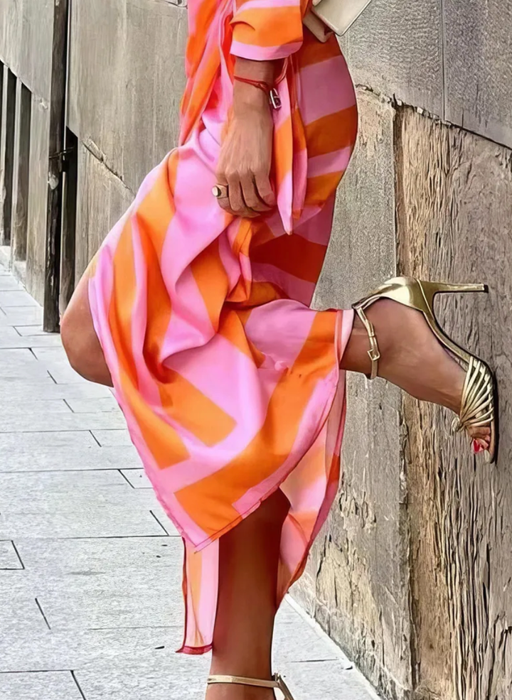 Astoria – Graceful Wrap Midi Dress