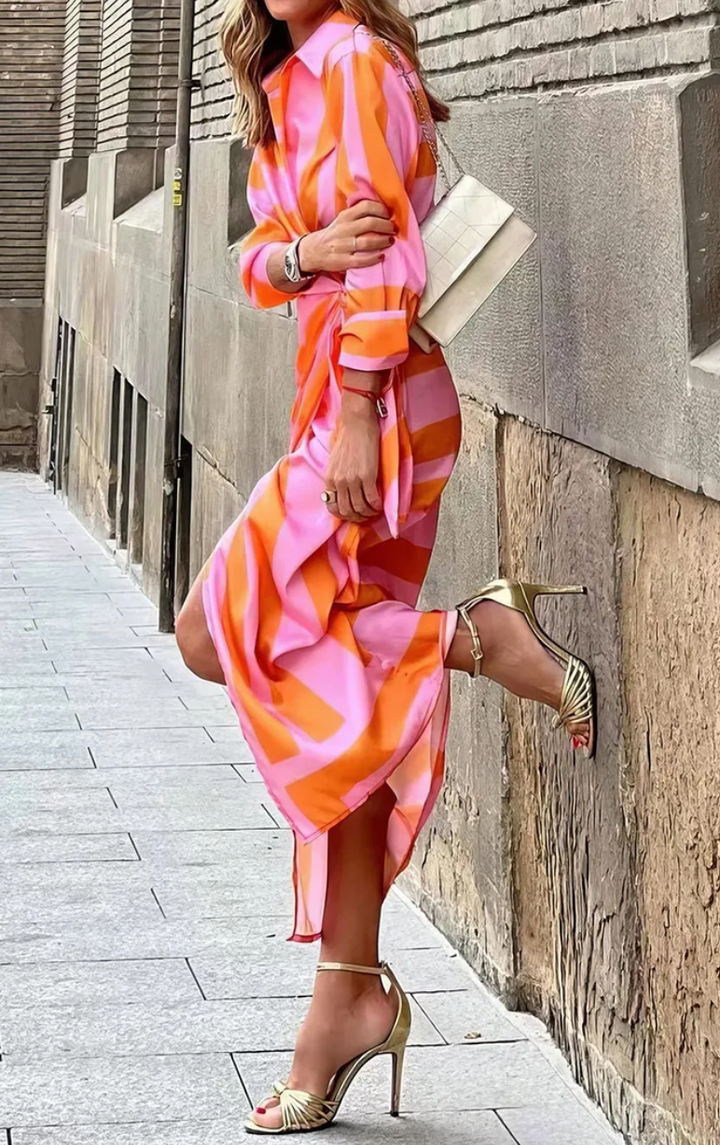 Astoria – Graceful Wrap Midi Dress