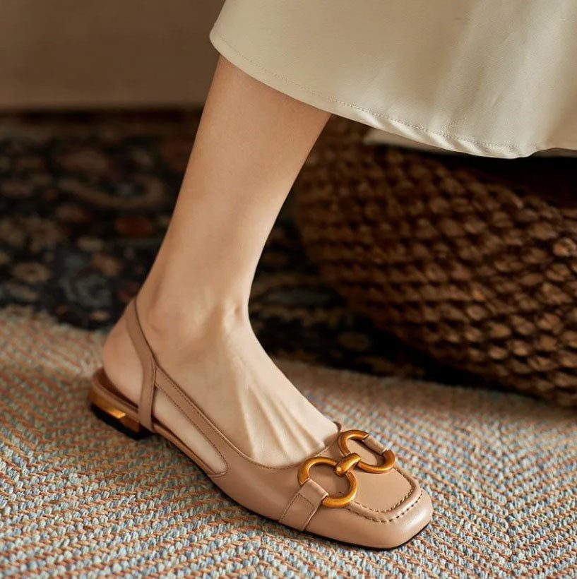 Vivian - Elegant Slingback Flats