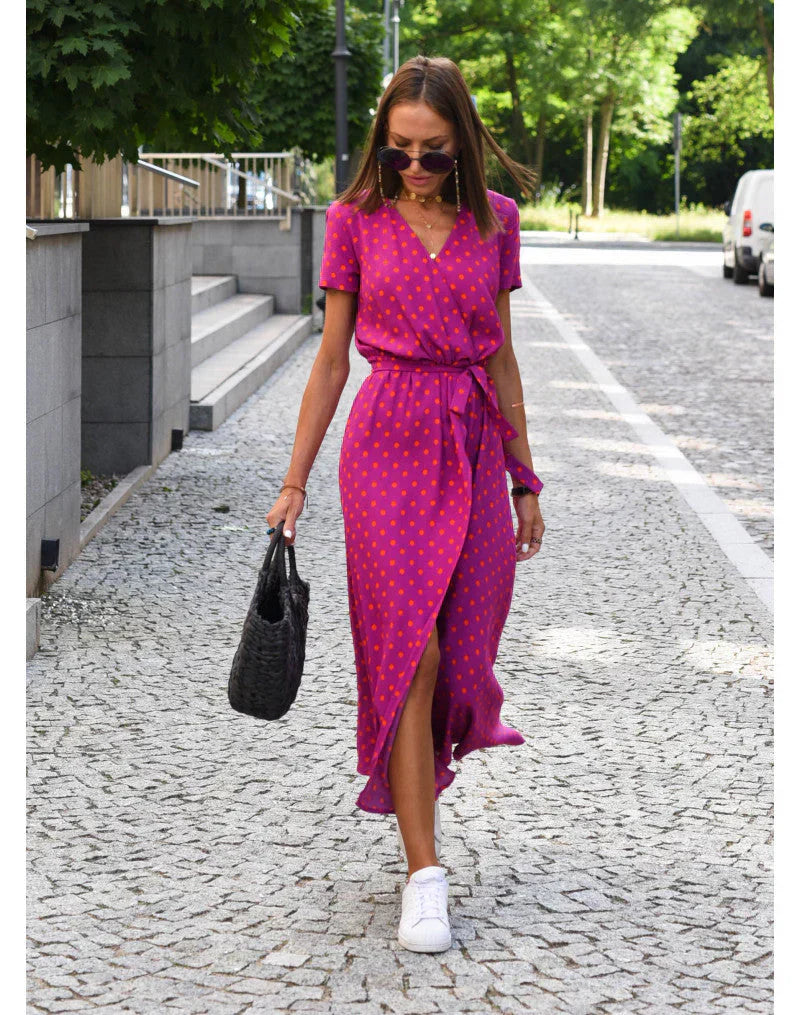 Kaelira – Wrap Midi Dress