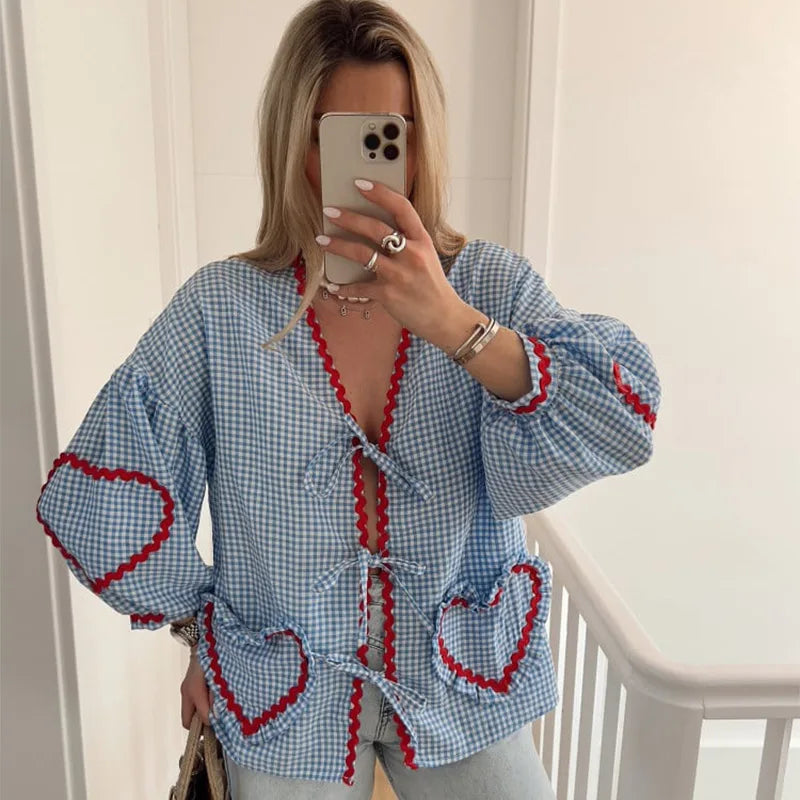 Nalani - Heart Blouse