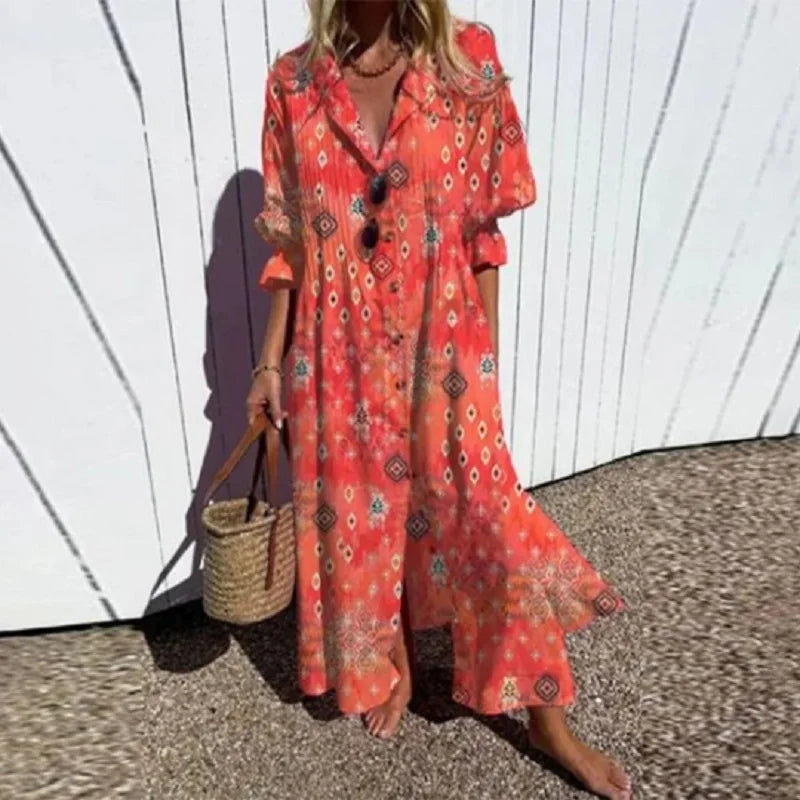 Adira – Boho Maxi Dress