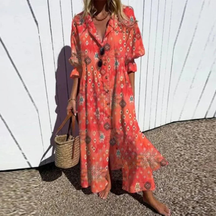 Adira – Boho Maxi Dress