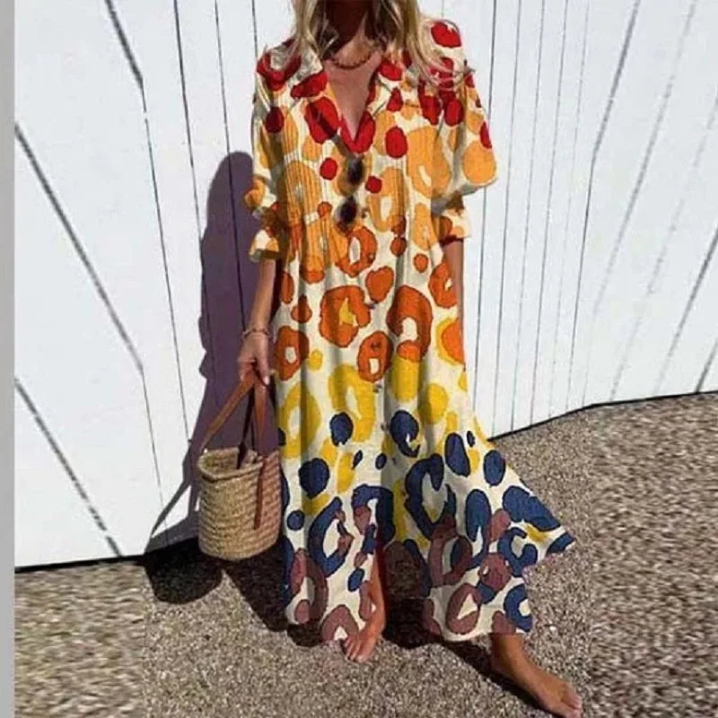 Adira – Boho Maxi Dress