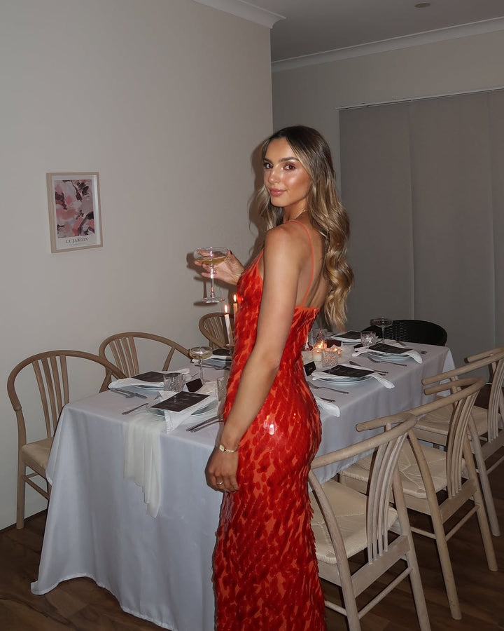 Anabelle | Sequin Maxi Long Dress