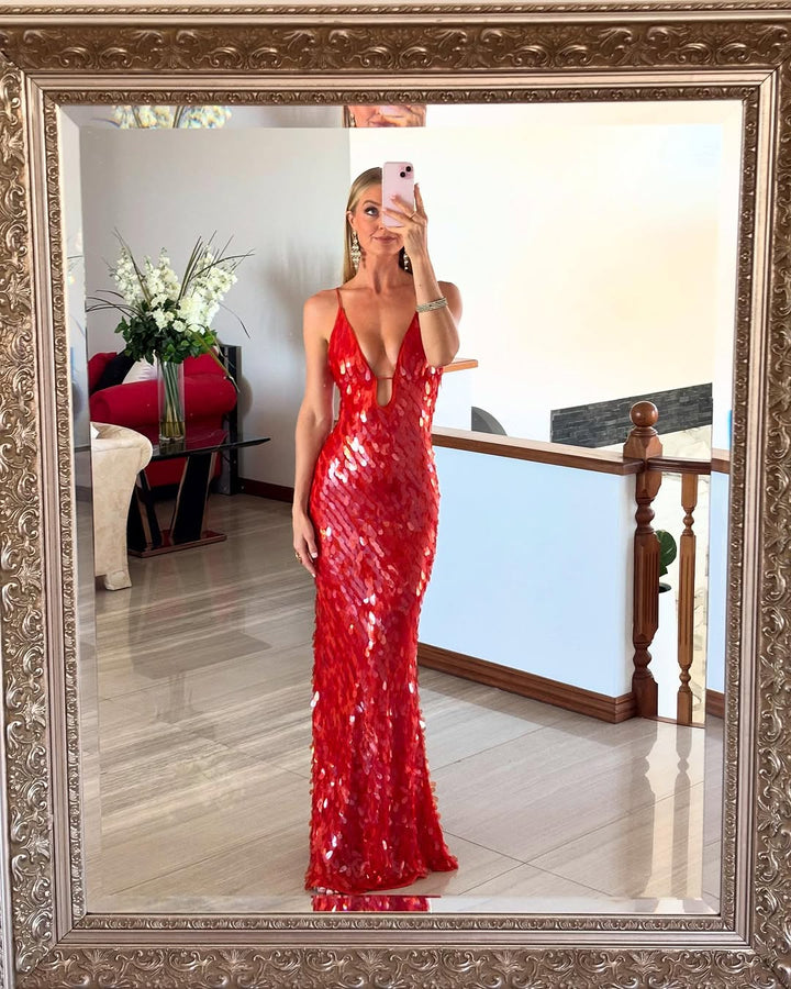 Anabelle | Sequin Maxi Long Dress