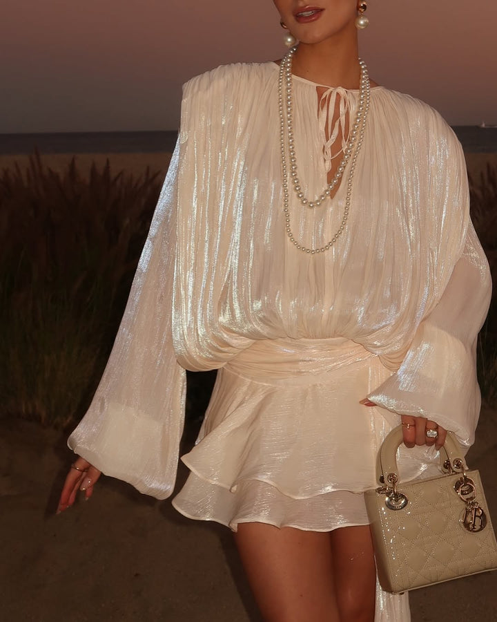 Delynora - Ruffle Mini Dress