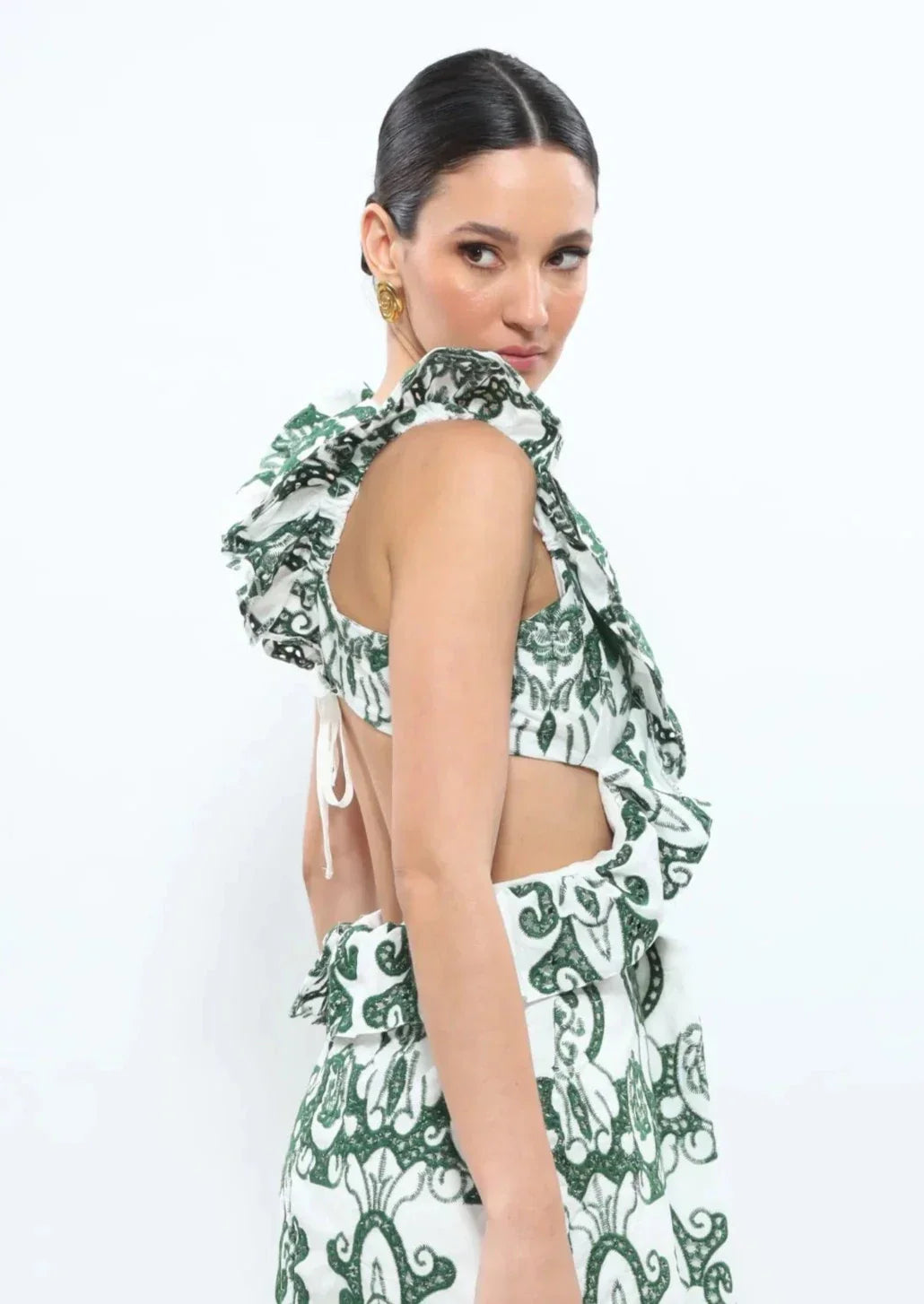 Haven - Ruffled Maxi Dress