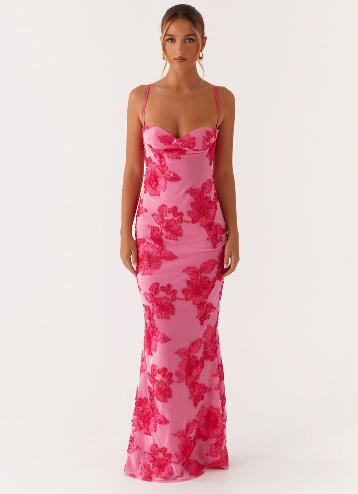 Emily - Embroidered maxi dress