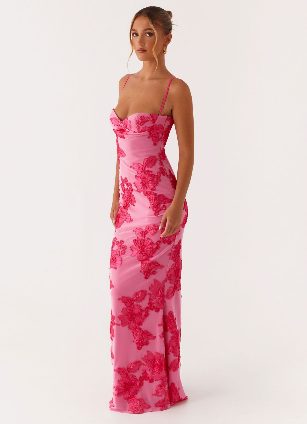 Emily - Embroidered maxi dress