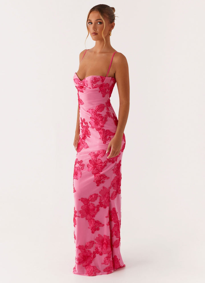 Emily - Embroidered maxi dress