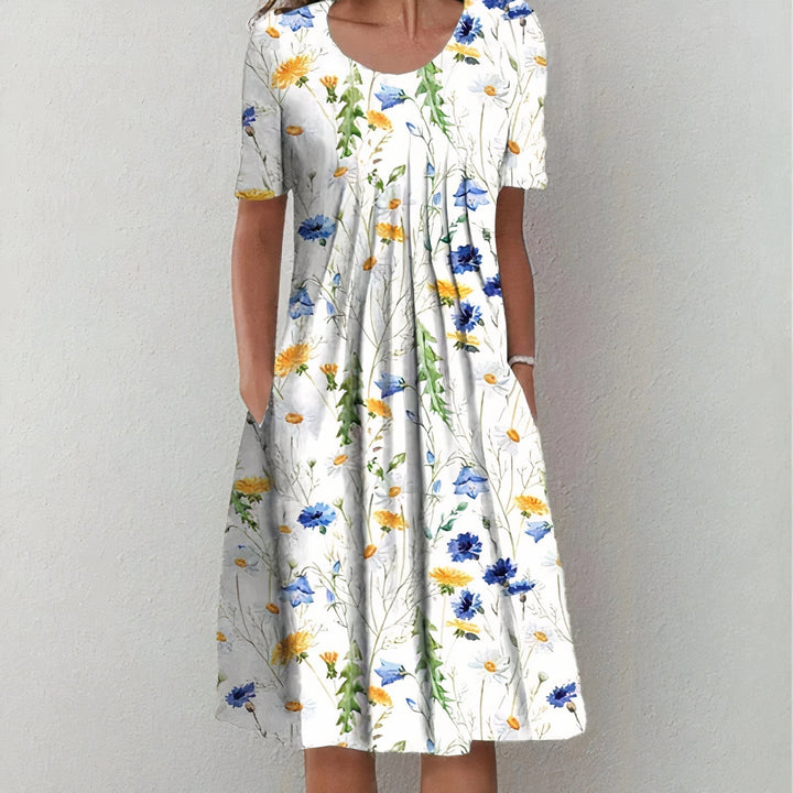 Amelith – Floral Midi Dress