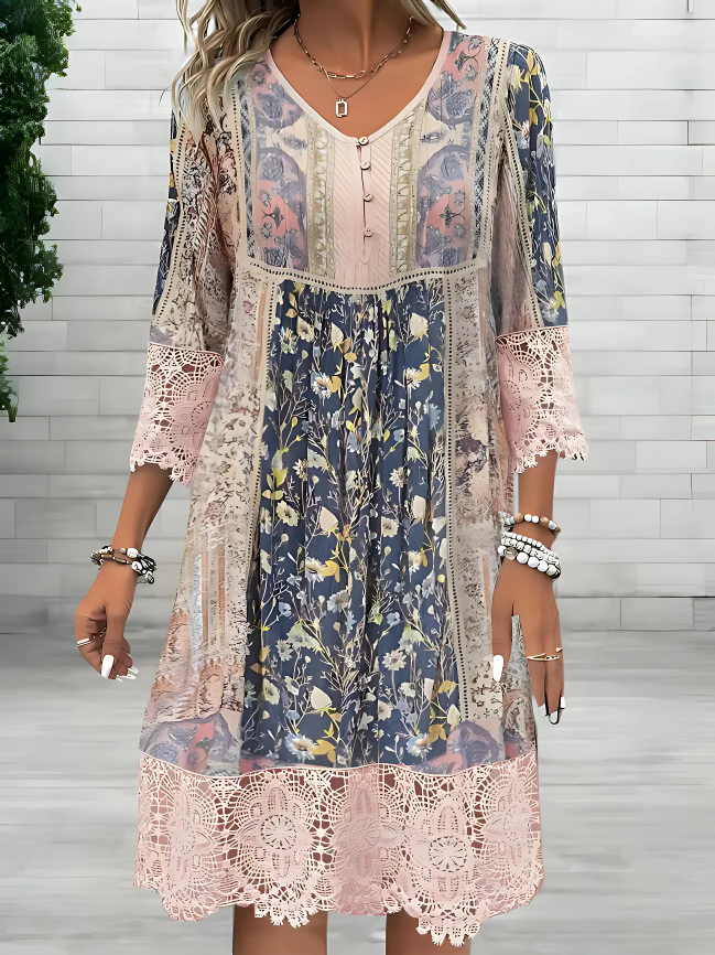 Marisol – Boho Lace Dress