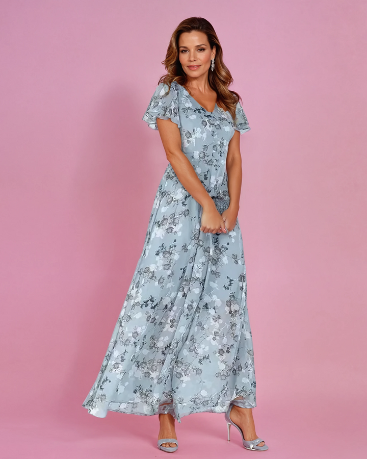 Eira - Flowing Chiffon Maxi Dress