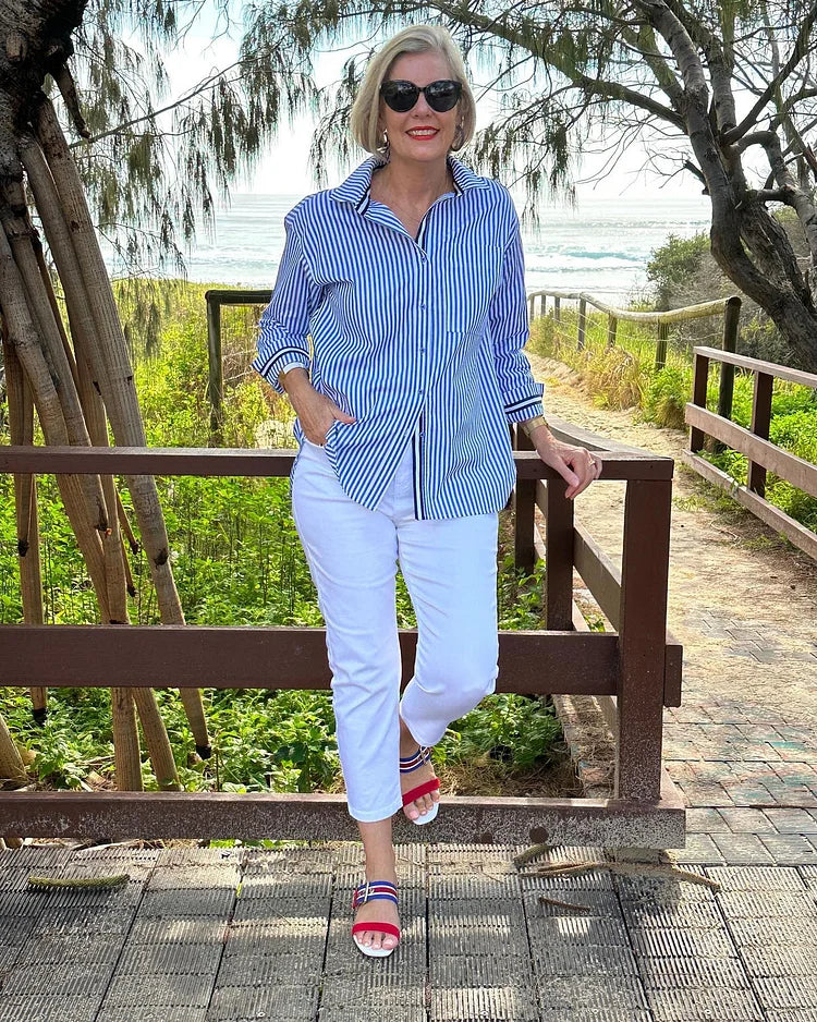 Kiandra -  Striped Shirt