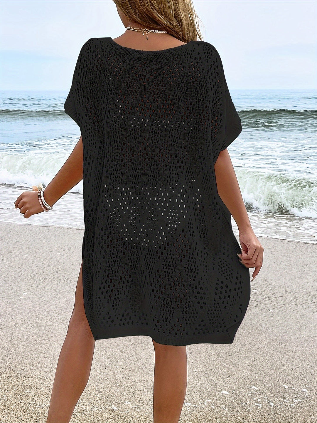 Noir Split Tunic