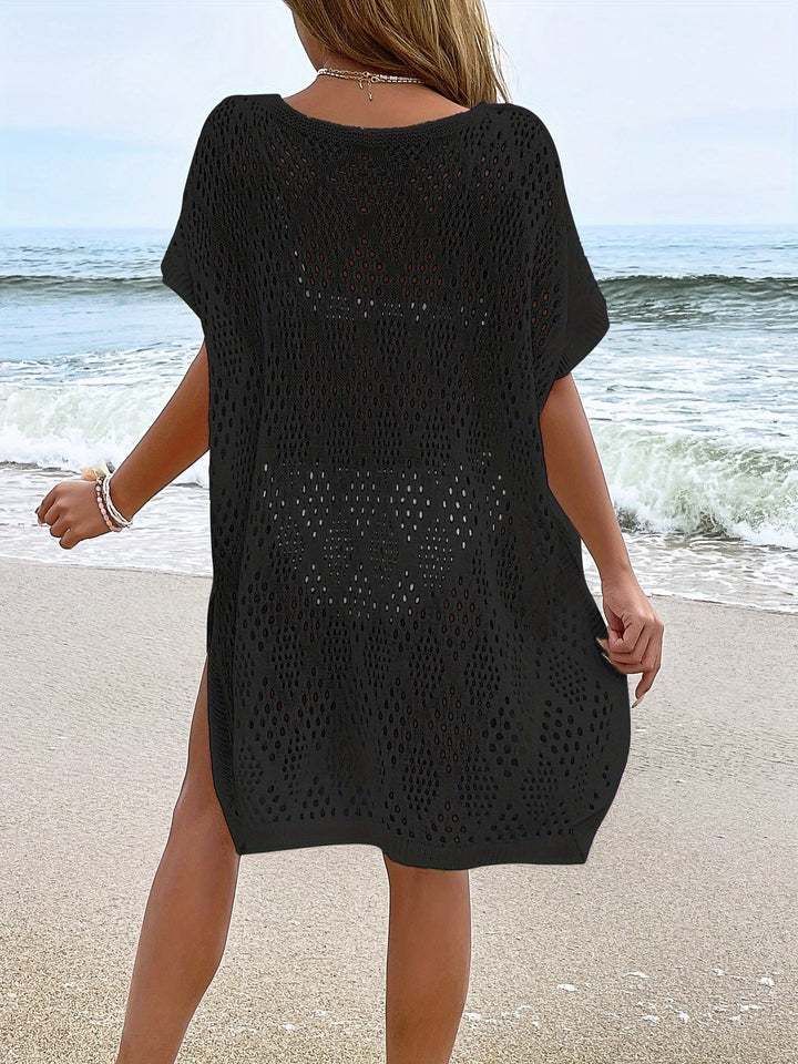 Noir Split Tunic