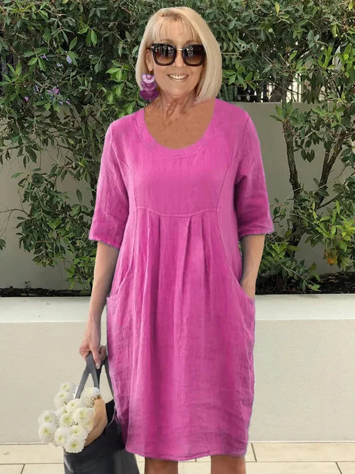Calira - Midi dress with pockets