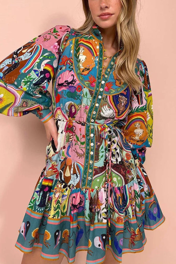 HAILEY | Bohemian Short Dress