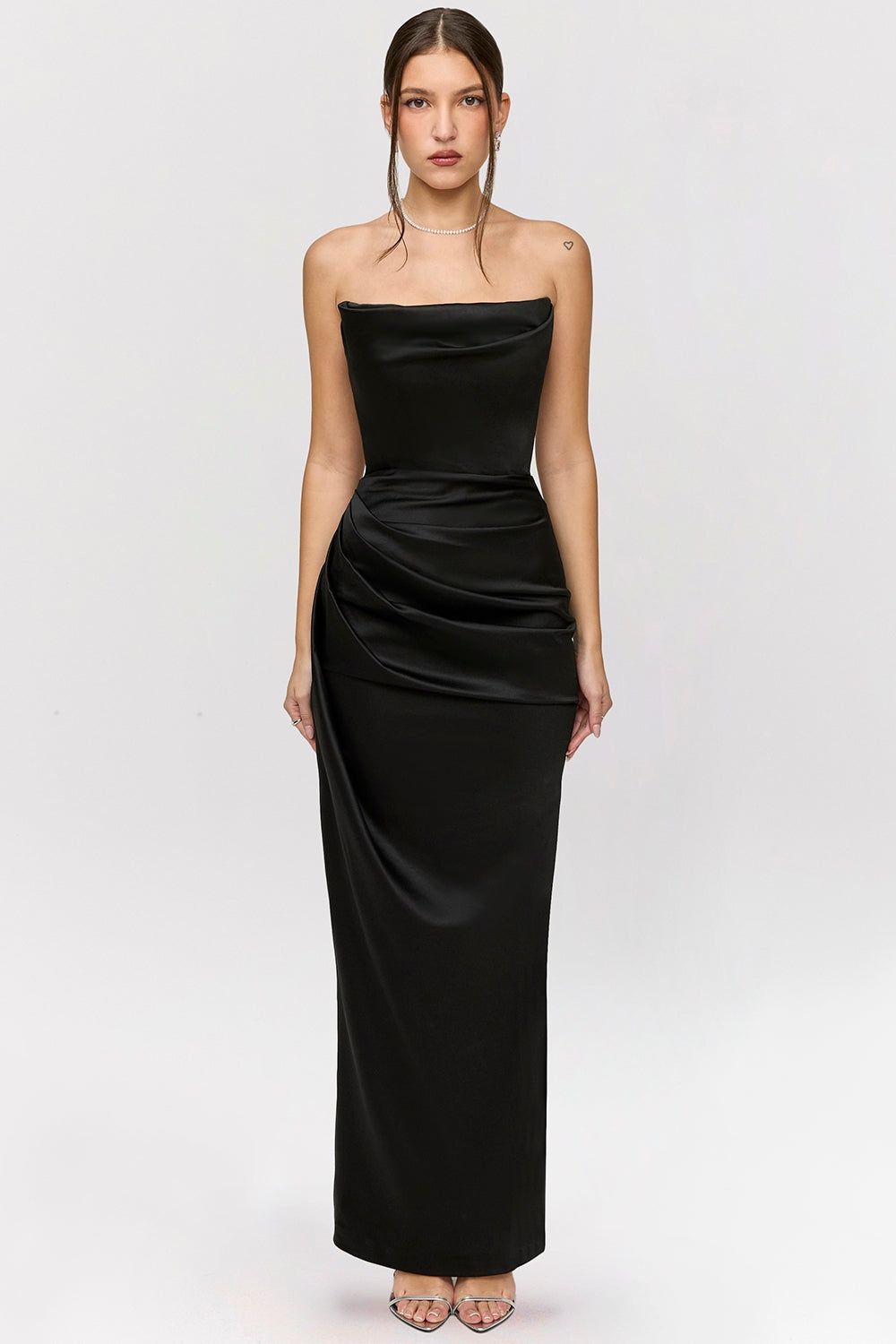 Olivia - Strapless Maxi Dress