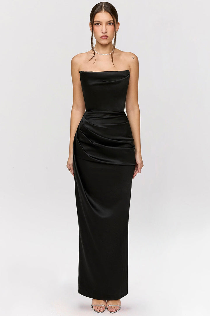 Olivia - Strapless Maxi Dress