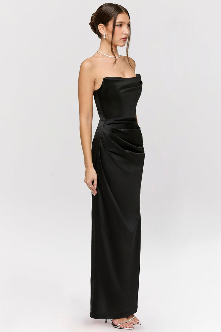 Olivia - Strapless Maxi Dress