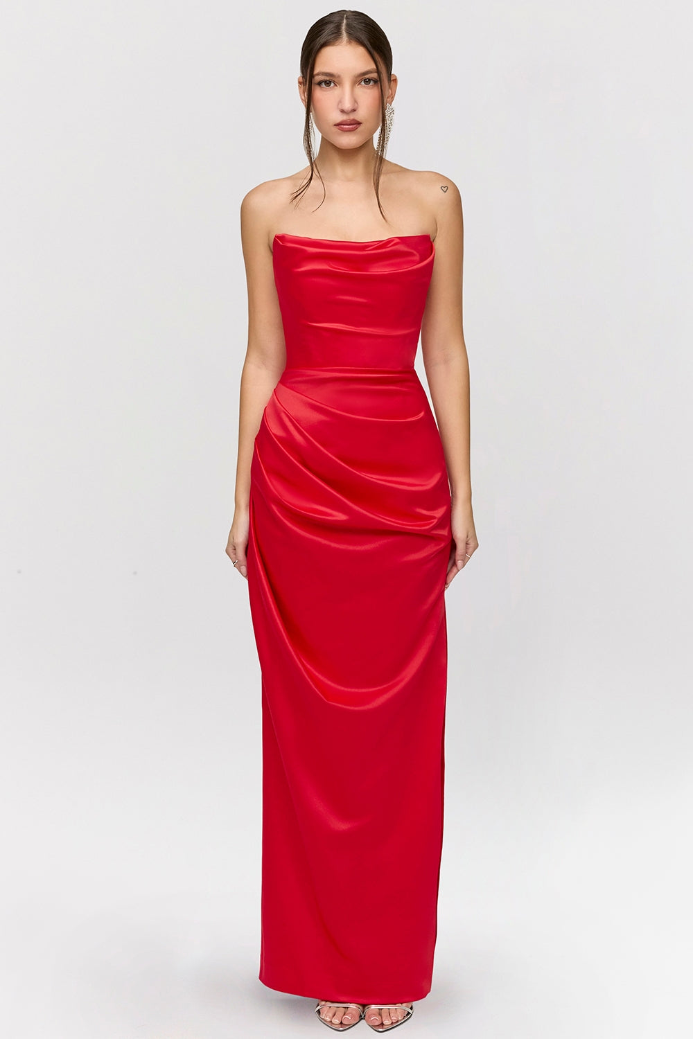Olivia - Strapless Maxi Dress