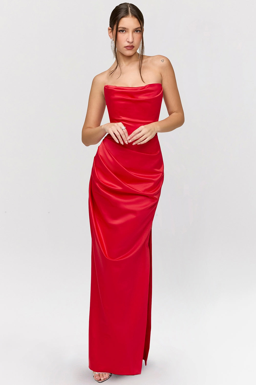 Olivia - Strapless Maxi Dress