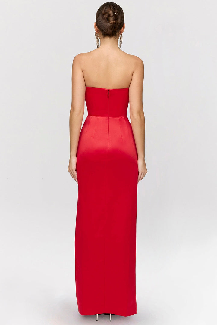 Olivia - Strapless Maxi Dress