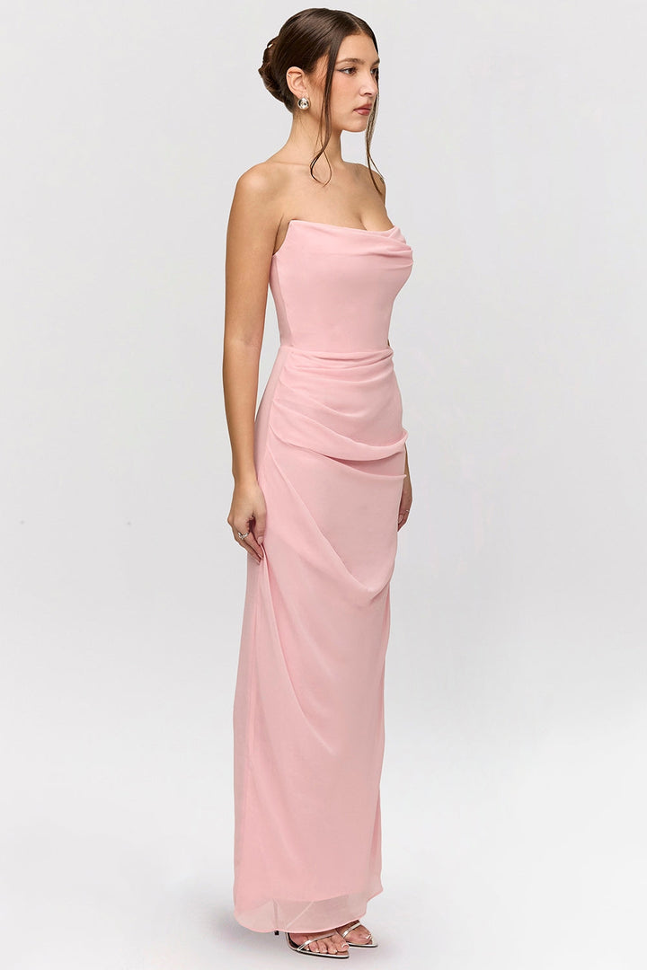 Olivia - Strapless Maxi Dress