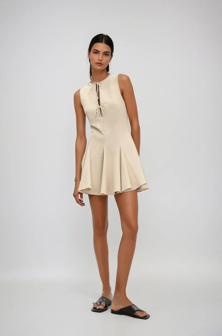 Harper Mae -  Refined Pleated Dress