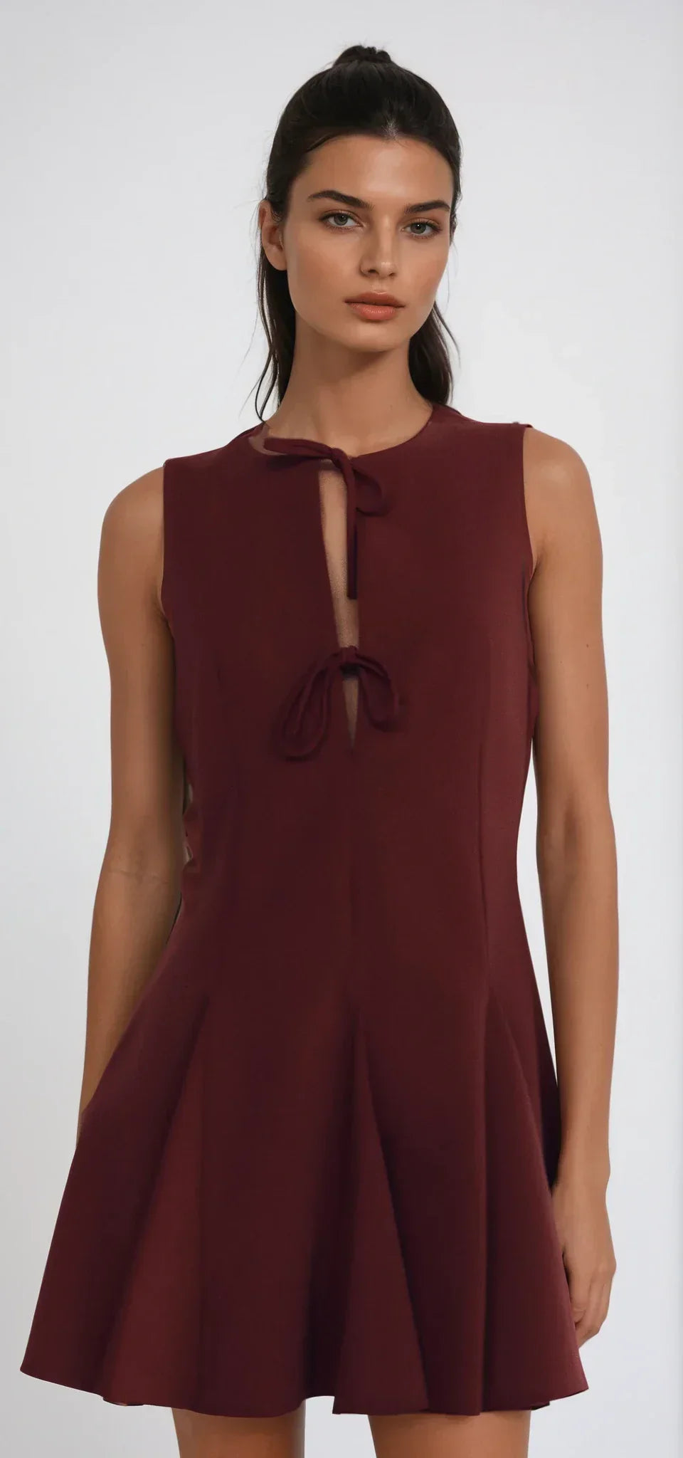 Harper Mae -  Refined Pleated Dress
