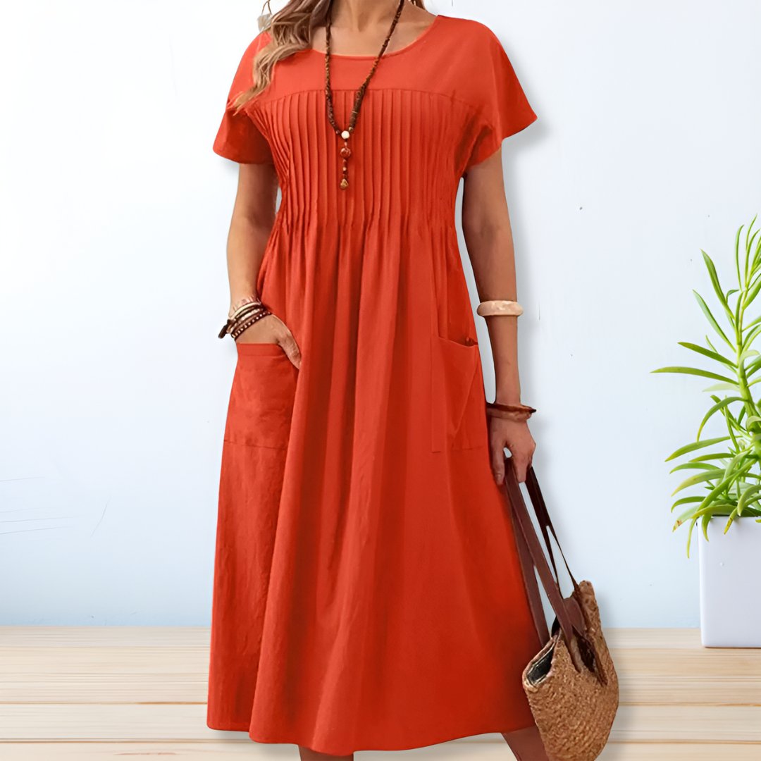 Lucien™ | Pleated Comfort Dress