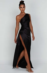 Reyvanna - One Shoulder Maxi Dress