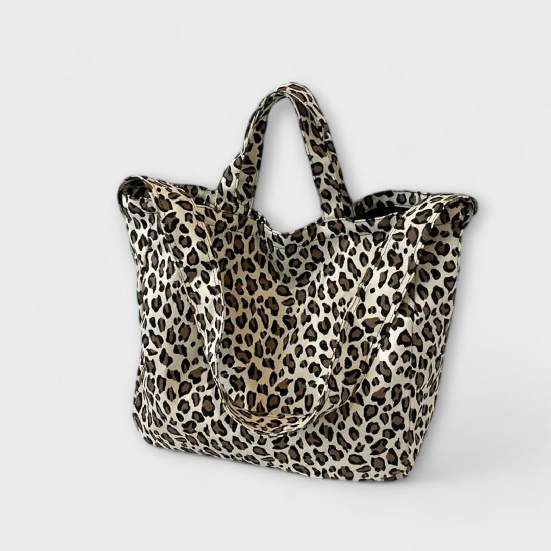 Saphina - Stylish Leopard Print Tote