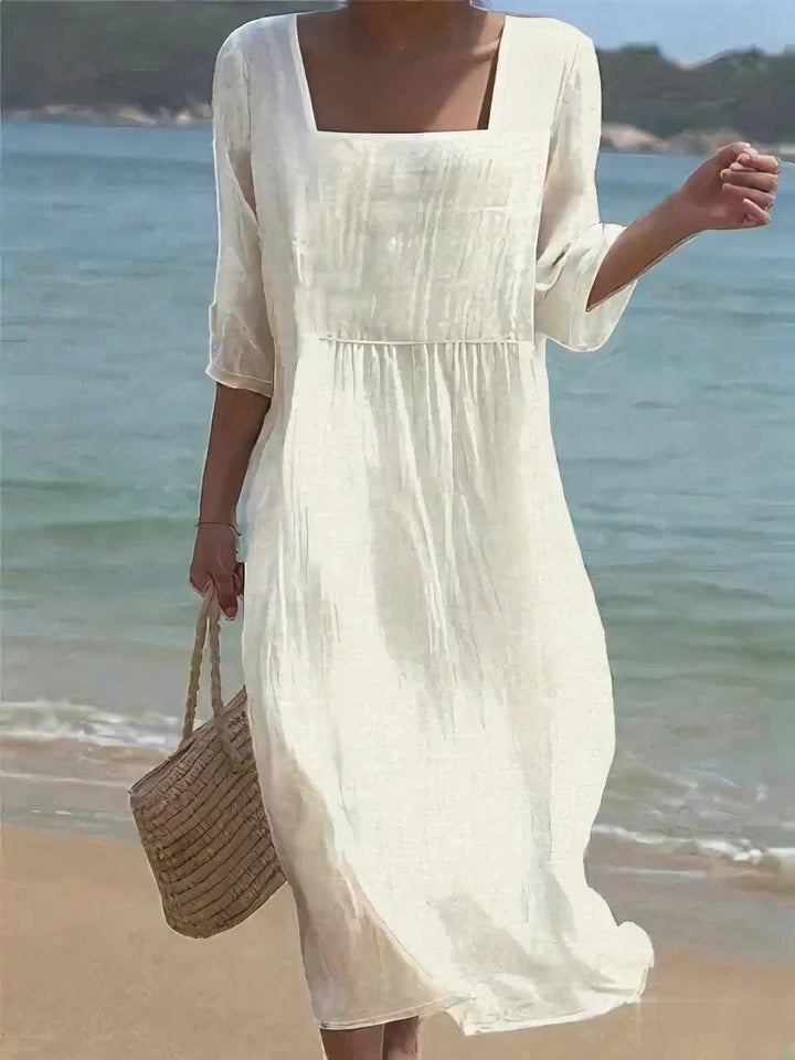 Lison | Casual Linen Dress