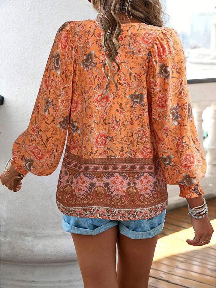 Tova -  Summer Floral Top