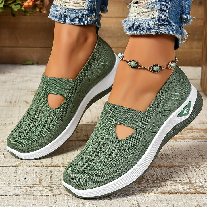 Morgan - Lightweight Knit Slip Ons