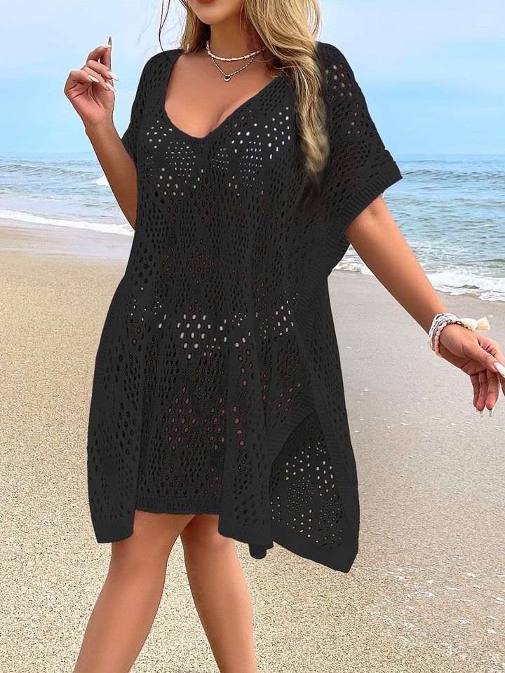 Noir Split Tunic