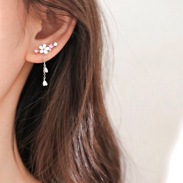 Cherry blossom earrings