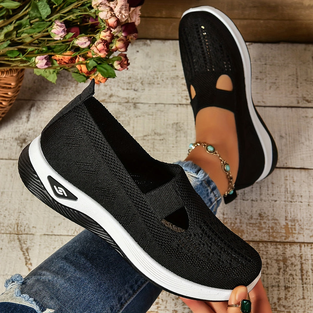 Morgan - Lightweight Knit Slip Ons