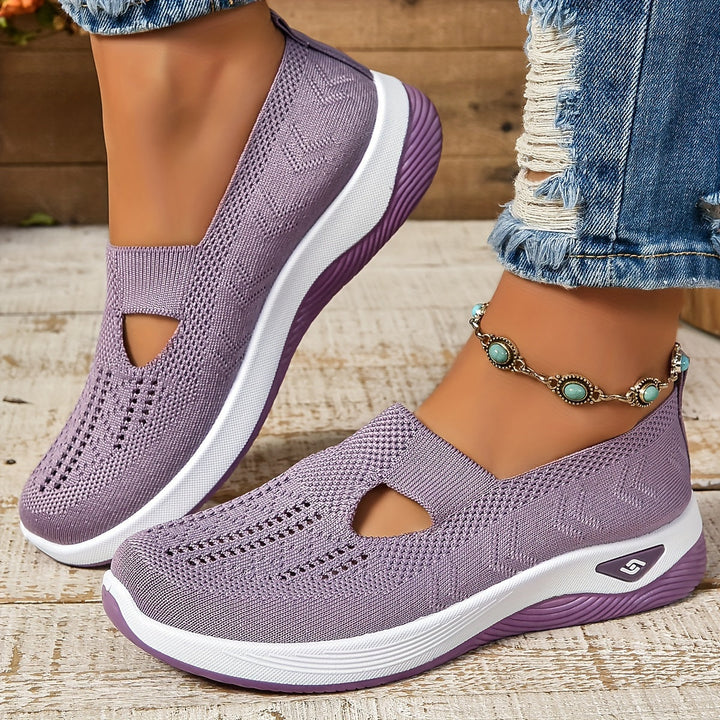 Morgan - Lightweight Knit Slip Ons