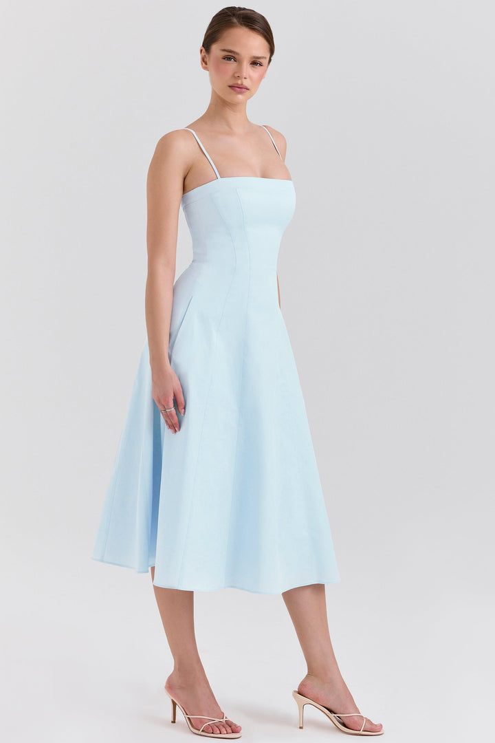 Chelsea - Lemon A-line summer dress