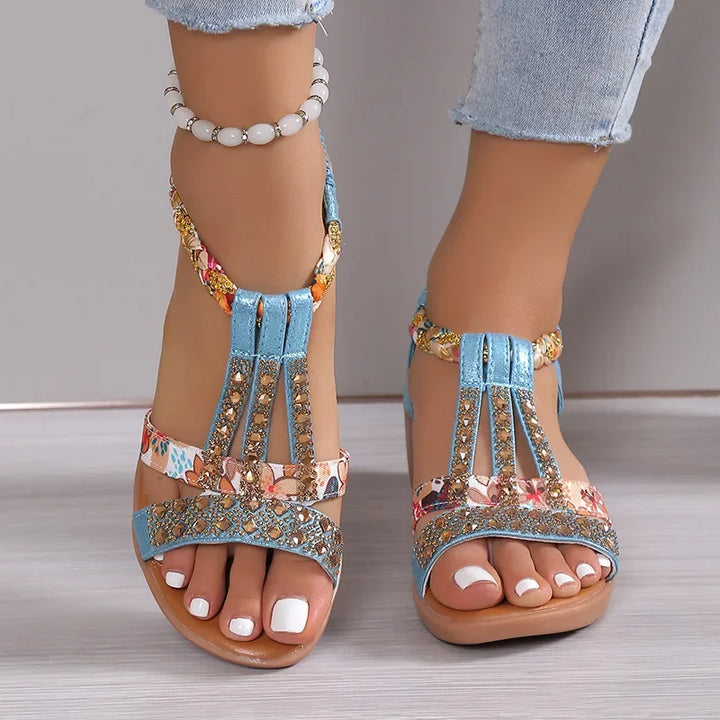 Cameron - Embellished Comfort Sandals