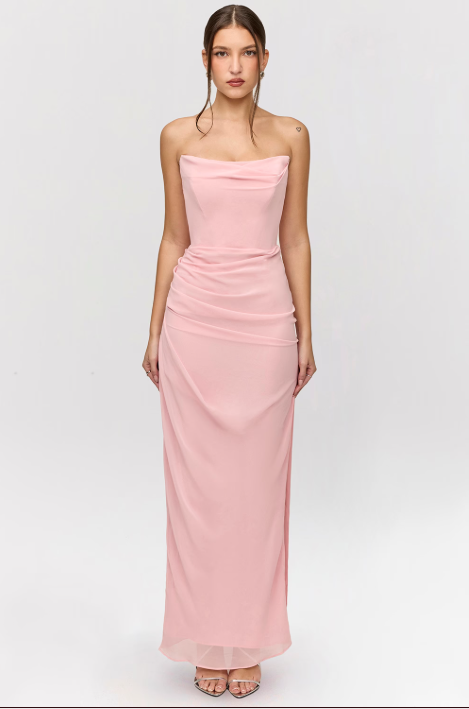 Olivia - Strapless Maxi Dress