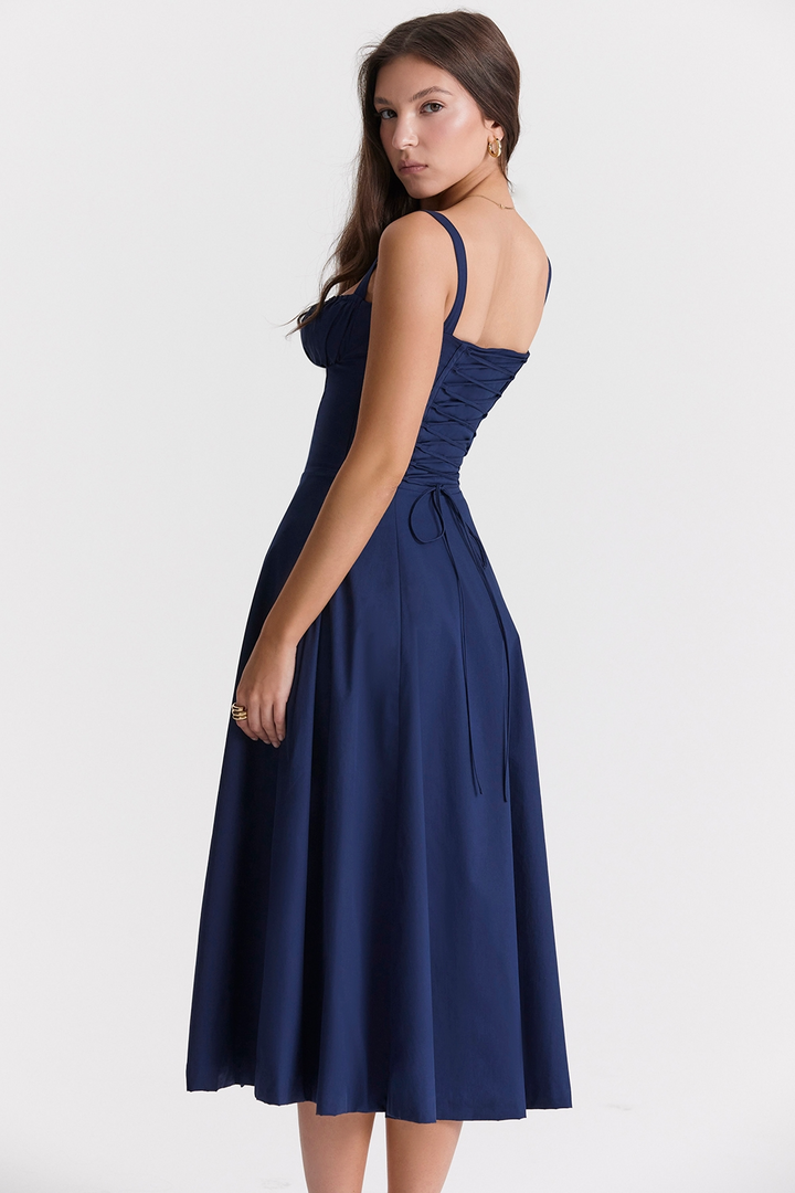 Annabelle - Romantic Corset Midi Dress