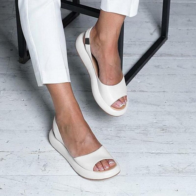 Ivy - Chic Minimalist Slingback Shoes