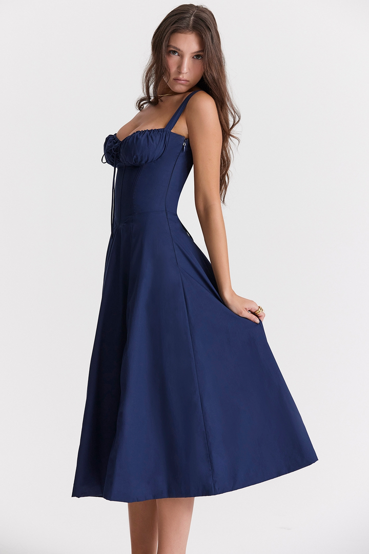 Annabelle - Romantic Corset Midi Dress