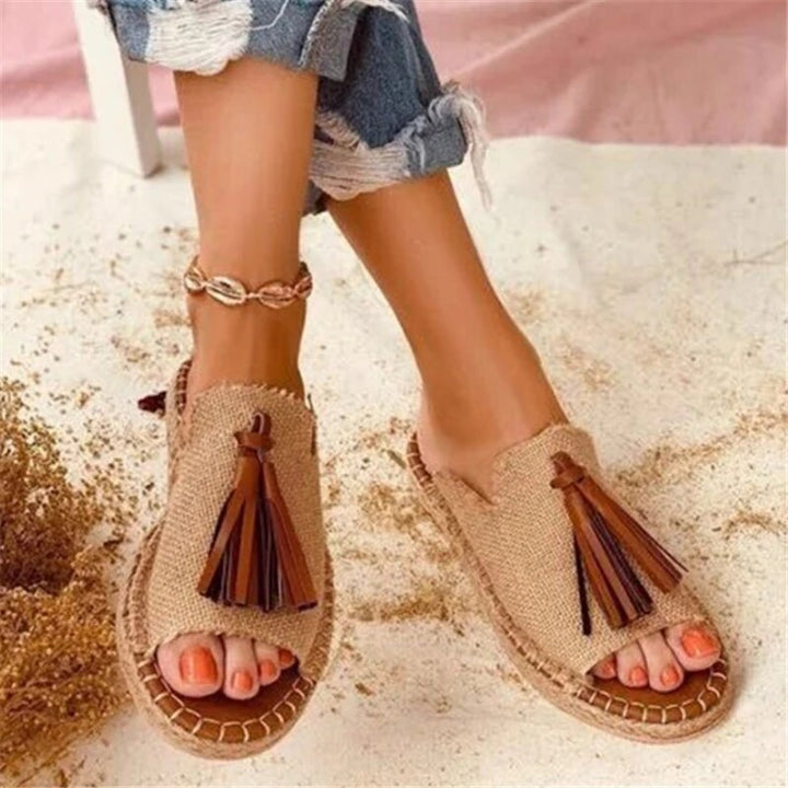 Scarlett - Boho Tassel Sandals