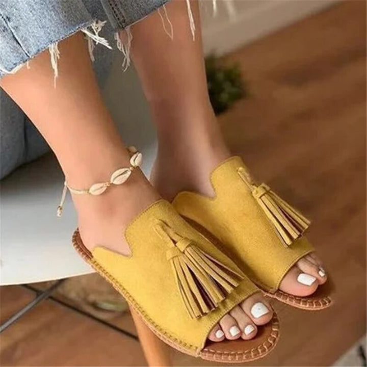 Scarlett - Boho Tassel Sandals